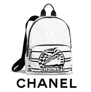 2018/19クルーズショー シャネルスーパーコピー カーフスキン カジュアルなバックパック AS0103 Y84106 10601 ホワイト