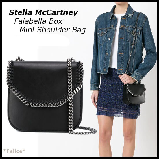 *ステラマッカートニースーパーコピー STELLA MCCARTNEY*Falabella Box Mini Shoulder Bag