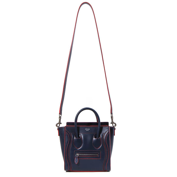 セリーヌ☆17SS♪マイクロハンドバッグ Navy blue 180443AOY 07OC
