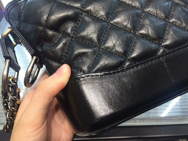 18SS★シャネルスーパーコピー★ガブリエル ゴート&MIX金具 ホーボーバッグ/黒 A93824 Y33241