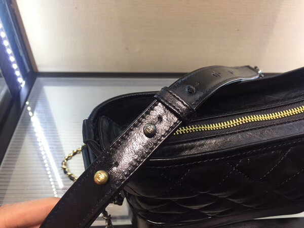 18SS★シャネルスーパーコピー★ガブリエル ゴート&MIX金具 ホーボーバッグ/黒 A93824 Y33241
