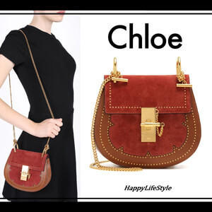 2018-19AW クロエバッグスーパーコピー CHLOE エキゾチック Drew ミニ ショルダーバッグ