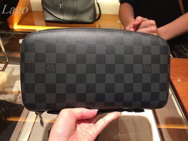 ルイヴィトン ジッピーxl 偽物 グレー ダミエ 長財布 N48255