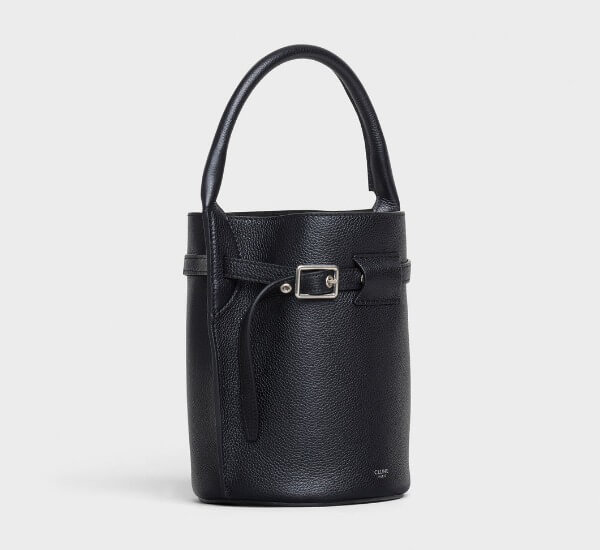 注目商品!セリーヌ BIG BAG BUCKET NANO BLACK ビッグバッグ バケット ナノ 偽物