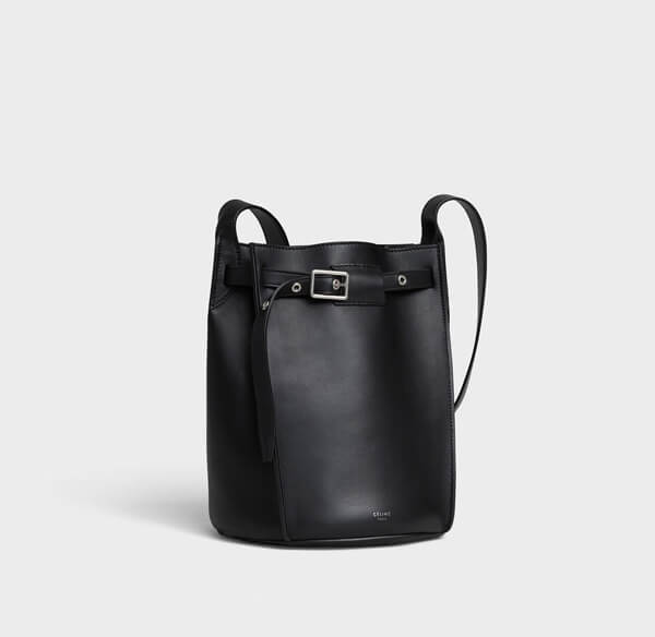 注目商品!セリーヌ BIG BAG BUCKET NANO BLACK ビッグバッグ バケット ナノ 偽物
