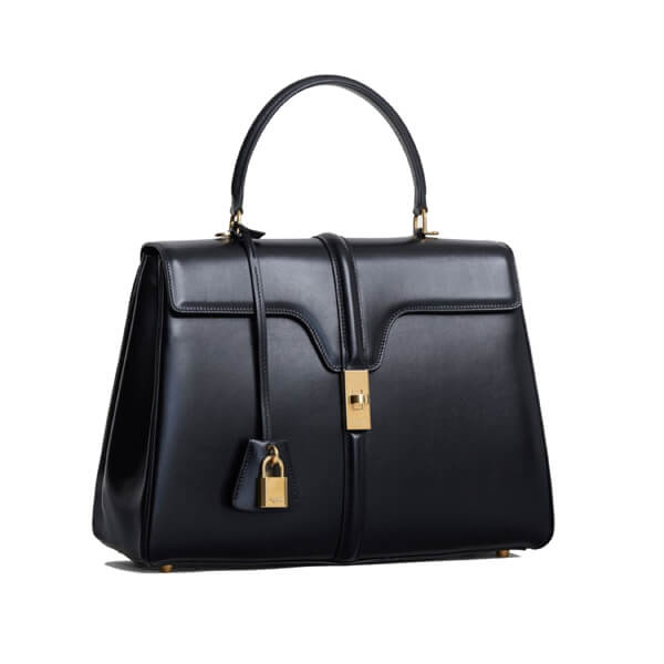 セリーヌ トートバッグ 偽物 セーズバッグ 16 スモール カーフ ショルダー 2way CELINE153