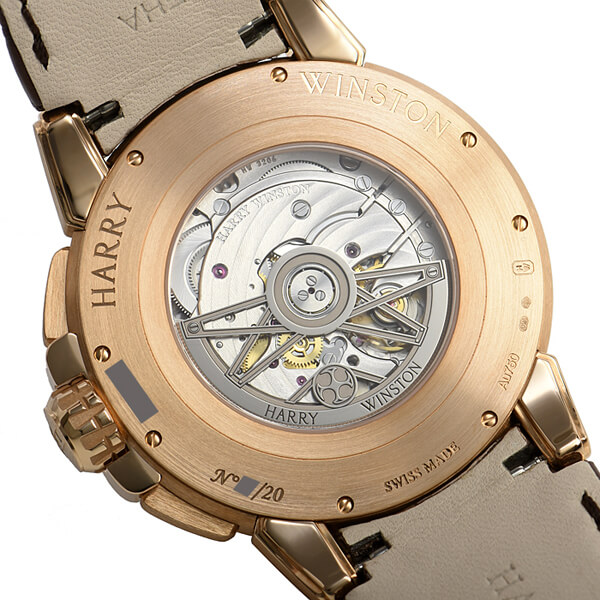 ハリー・ウィンストン オーシャン ビッグデイト オートマティック 42mm 世界限定20本 OCEABD42RR002