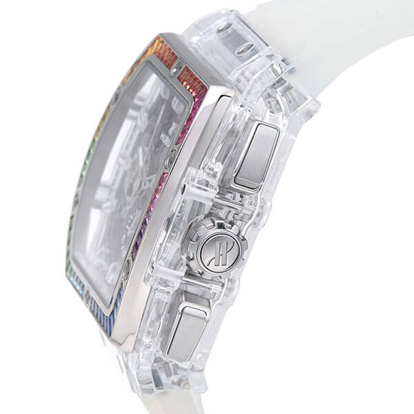 注目度抜群!ウブロ HUBLOT スピリット オブ ビッグバン サファイア レインボー リミテッド 641.JX.0120.RT.4099【スーパーコピー】