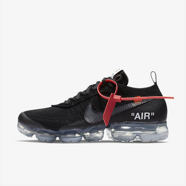 安心の返品対応可!OFF-WHITE × ナイキ スーパーコピー Air Vapor Max Black ヴェイパーマックス