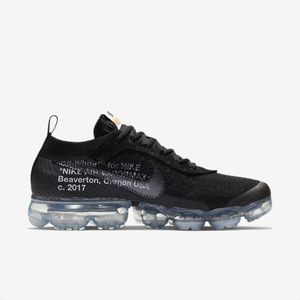 安心の返品対応可!OFF-WHITE × ナイキ スーパーコピー Air Vapor Max Black ヴェイパーマックス