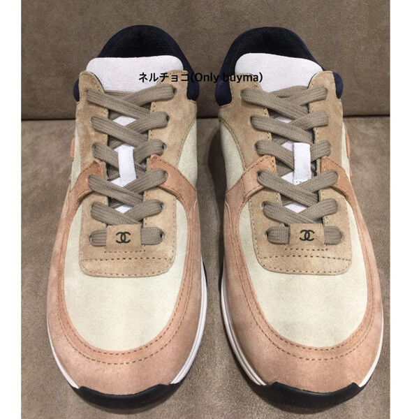 《新作限定 早い者勝ち》2019秋冬新作 シャネルスーパーコピー シャネル SPORTS-RUNNER スニーカー ブラウン×ベージュ