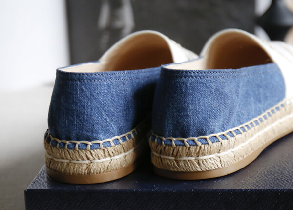 プラダ コピー LOGO STITCHES ESPADRILLE 1S619I-3KBO-F0K1H