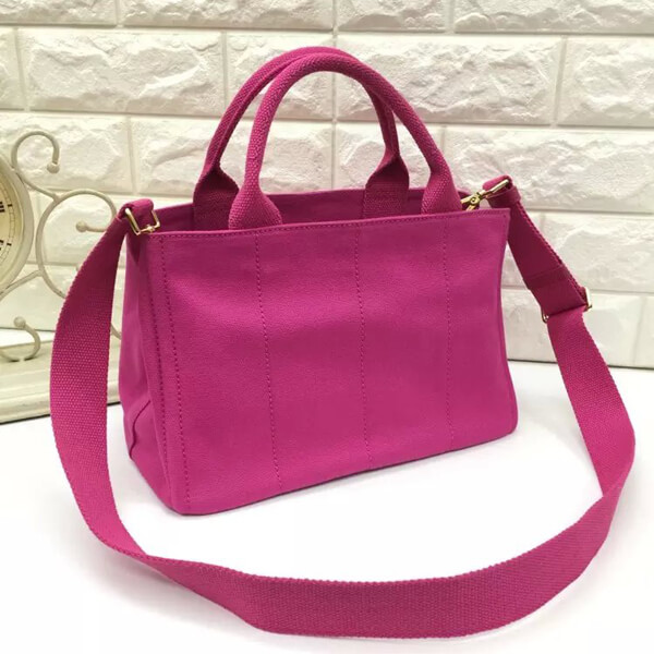 新色 プラダ トートバッグ コピーレアなCANAPA★PEONIAピンク 1BG439