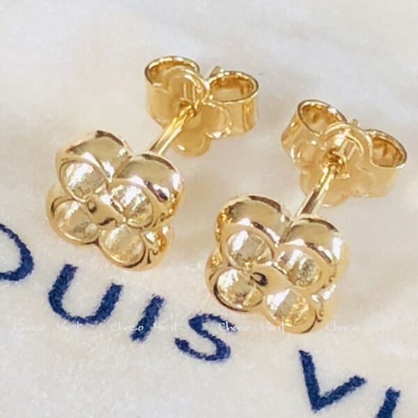 ルイヴィトンコピー ★フラワーデザインのフラワーフルピアス M68131