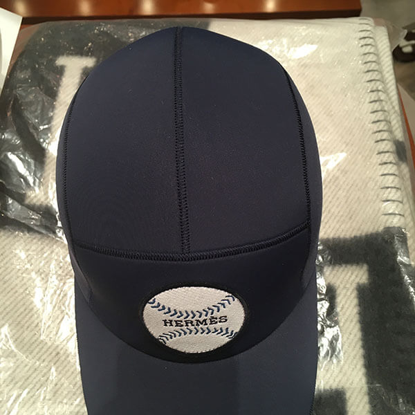 国内より!エルメス《Nevada》メンズ キャップ 帽子 新品 ブラック