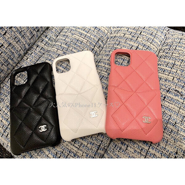 シャネル 全機種対応 スマホケース スーパーコピー ラムスキンｘG金具・即発