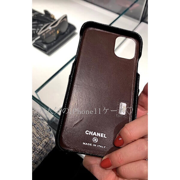 シャネル 全機種対応 スマホケース スーパーコピー ラムスキンｘG金具・即発