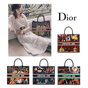 【即対応】ディオール カーフスキン 4色 “ Book Tote” バッグ M1286VSI