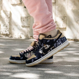 入手困難!お洒落に♪travis dunk 偽物 ナイキ スーパーコピー SB Dunk Low Travis Scott (Special Box)コラボ CT5053-001
