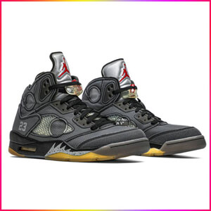 人気話題★ナイキ スニーカー コピー ナイキ Jordan 5 Retro Off-White Black ジョーダン 3 レトロ CT8480-001