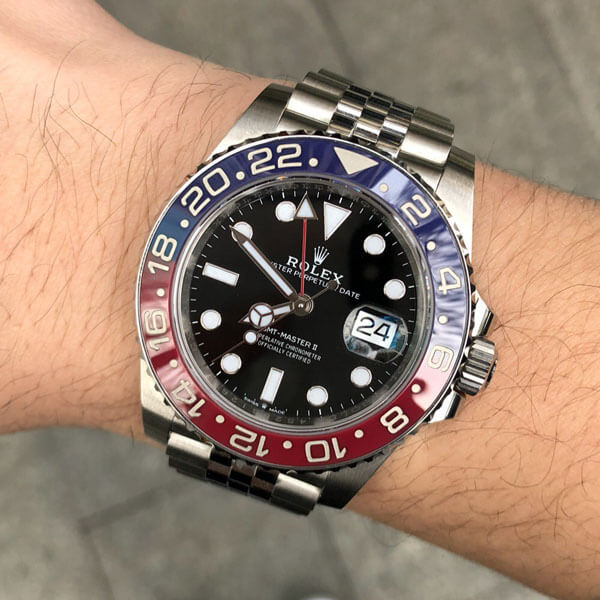 高品質◆ロレックス N級品 GMT マスターII メンズ腕時計 126710BLRO