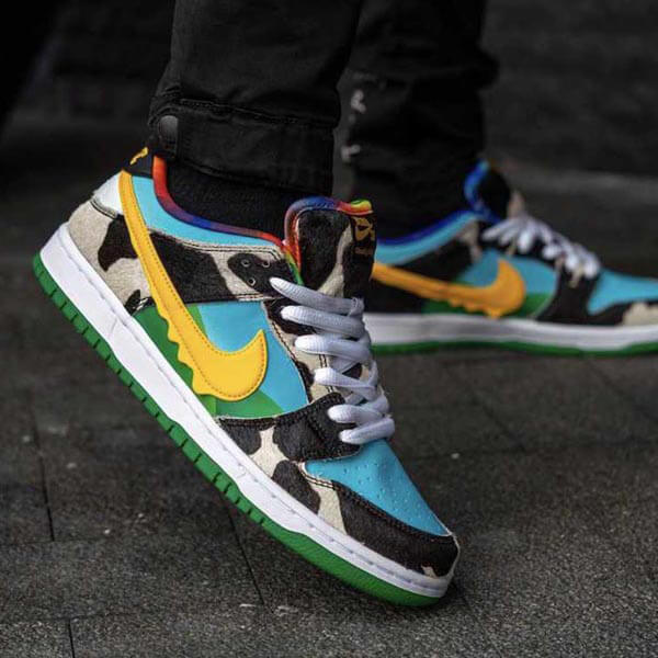 チャンキーダンキー 偽物☆ナイキ×Ben Jerrys コラボ SB Dunk Low スーパーコピー CU3244-100