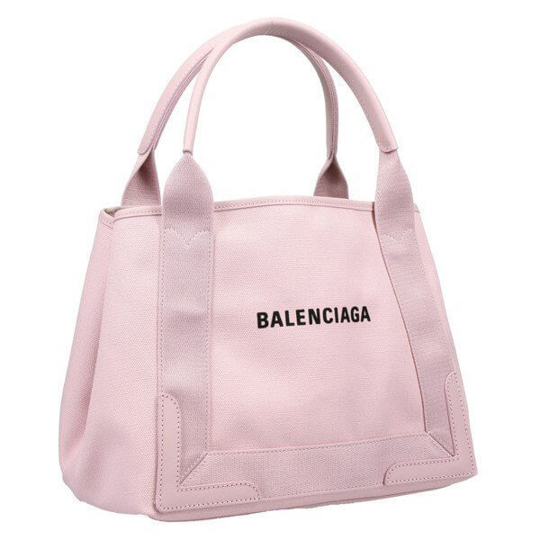 セール☆バレンシアガ トートバッグ コピー バレンシアガ CABAS Sサイズ☆CALF&COTTON☆339933 AQ38N 6881 NATUREL/ROSE