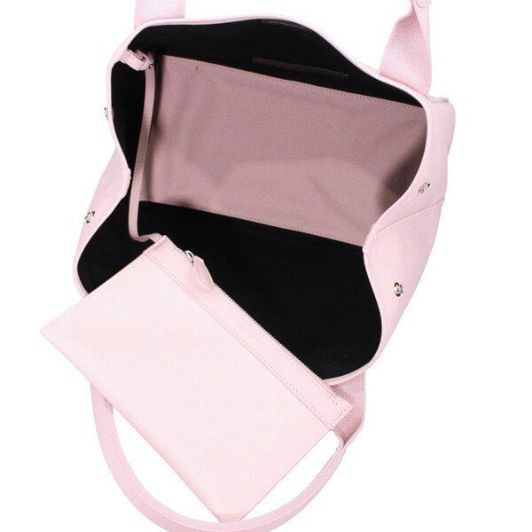 セール☆バレンシアガ トートバッグ コピー バレンシアガ CABAS Sサイズ☆CALF&COTTON☆339933 AQ38N 6881 NATUREL/ROSE