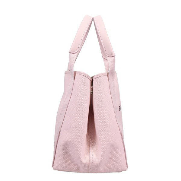 セール☆バレンシアガ トートバッグ コピー バレンシアガ CABAS Sサイズ☆CALF&COTTON☆339933 AQ38N 6881 NATUREL/ROSE