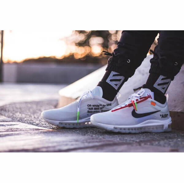 ナイキ オフ ホワイトランニングシューズ Air Max 97 OG The Ten WHITE 【スニーカー コピー】AJ4585-001