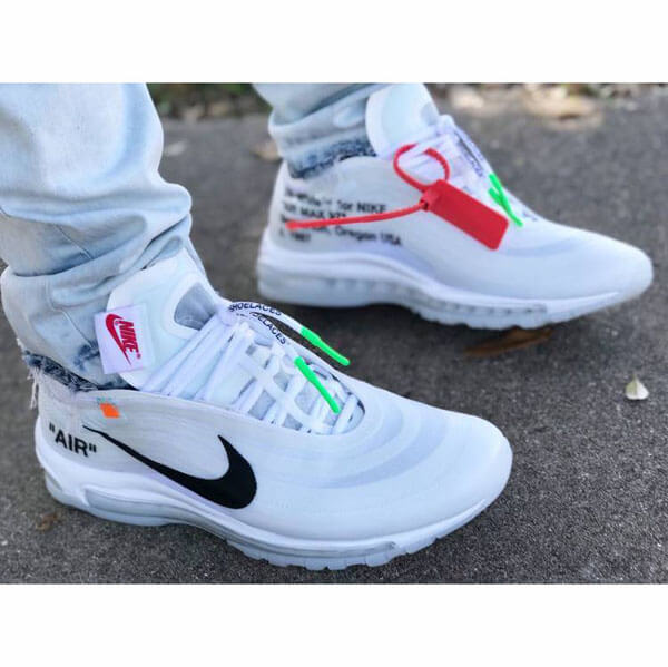 ナイキ オフ ホワイトランニングシューズ Air Max 97 OG The Ten WHITE 【スニーカー コピー】AJ4585-001