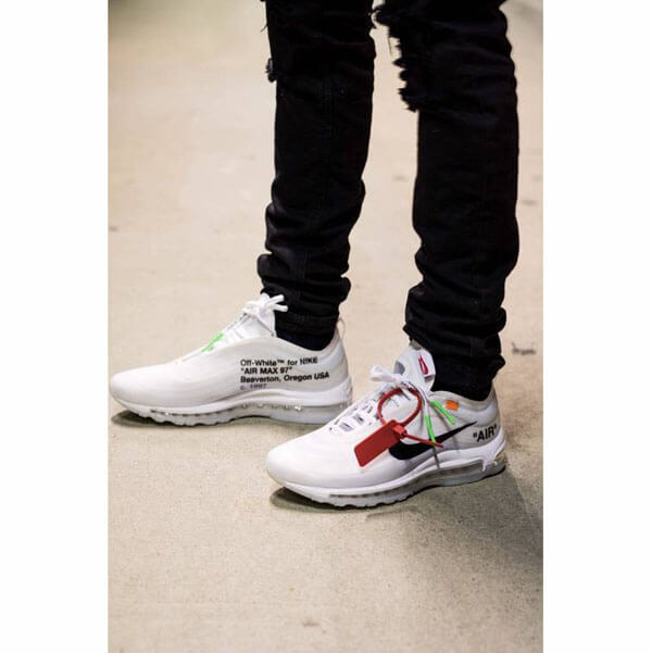 ナイキ オフ ホワイトランニングシューズ Air Max 97 OG The Ten WHITE 【スニーカー コピー】AJ4585-001