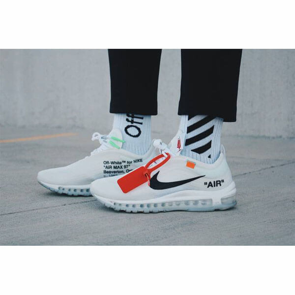 ナイキ オフ ホワイトランニングシューズ Air Max 97 OG The Ten WHITE 【スニーカー コピー】AJ4585-001