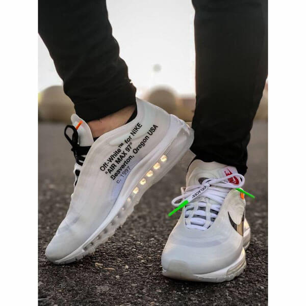 ナイキ オフ ホワイトランニングシューズ Air Max 97 OG The Ten WHITE 【スニーカー コピー】AJ4585-001