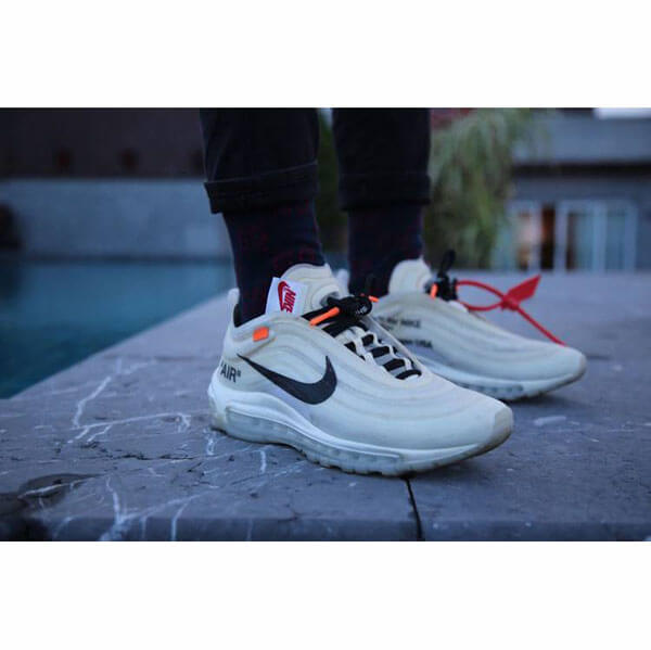 ナイキ オフ ホワイトランニングシューズ Air Max 97 OG The Ten WHITE 【スニーカー コピー】AJ4585-001