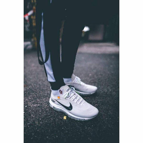 ナイキ オフ ホワイトランニングシューズ Air Max 97 OG The Ten WHITE 【スニーカー コピー】AJ4585-001