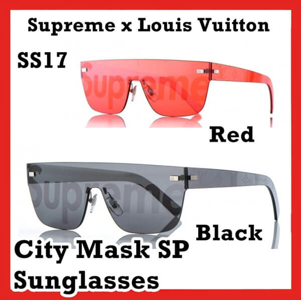ルイヴィトン シュプリーム 偽物 サングラス シュプリーム x City Mask SP Sunglasses SS 17 2017