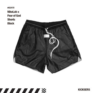 人気話題FOG!ナイキLab x Fear of God Shorts Black