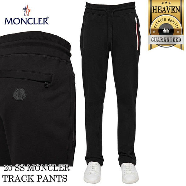 モンクレール 偽物 パンツ 累積売上総額第1位! TRACK PANTS_BLACK 22831760542726844