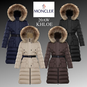 ★20AW★新作★MONCLER★KHLOE ダウンジャケット 取り外し可能なファー付き 0931C5120268065