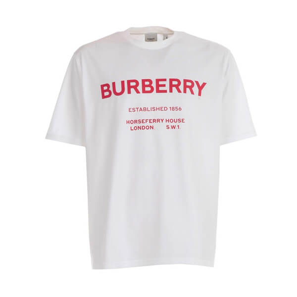 バーバリー Tシャツ コピー BURBERRY/ORSEFERRY PRINT COTTON T-SHIRT