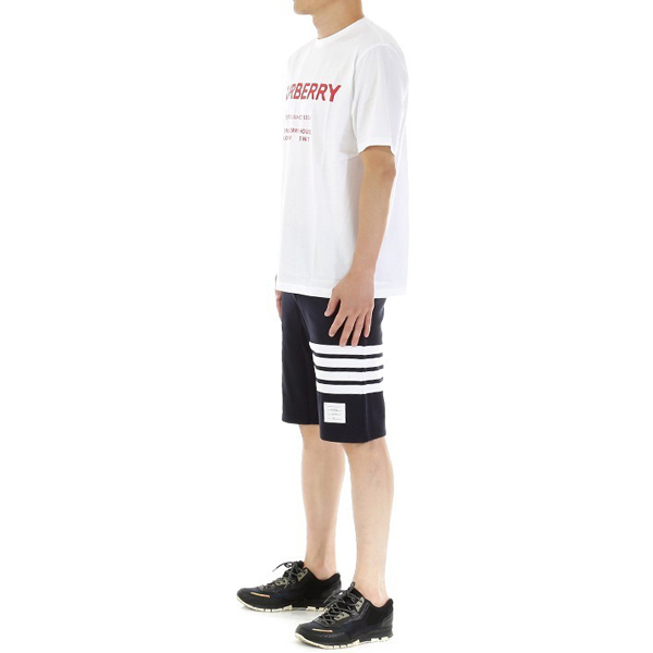 バーバリー Tシャツ コピー BURBERRY/ORSEFERRY PRINT COTTON T-SHIRT