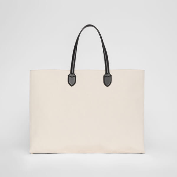 【BURBERRY】バーバリー キャンバストートバッグ コピー ロゴデティール