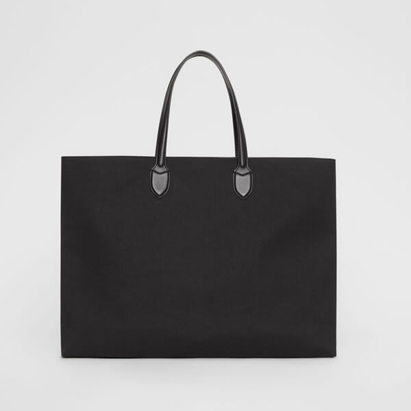 【BURBERRY】バーバリー キャンバストートバッグ コピー ロゴデティール