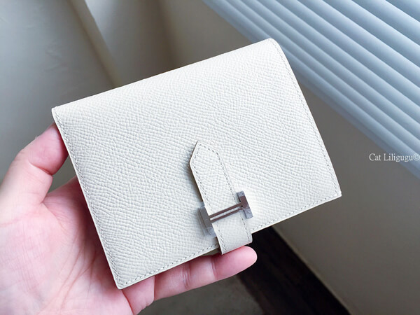 入手困難 エルメス 財布 コピー ベアンコンパクト財布クレＸシルバー金具