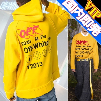 Off-White Industrial オフ ホワイト レプリカ ロゴ パーカー 激安 Y013 Incom フーディ