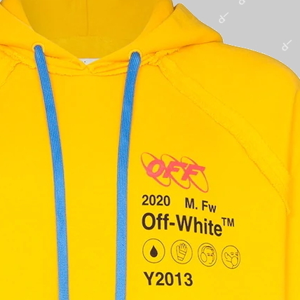 Off-White Industrial オフ ホワイト レプリカ ロゴ パーカー 激安 Y013 Incom フーディ
