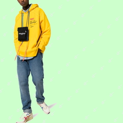 Off-White Industrial オフ ホワイト レプリカ ロゴ パーカー 激安 Y013 Incom フーディ