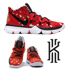 入手困難!ナイキSneakerRoom x Kyrie 5 I Love You Mom CU0677 600、CU0677 100