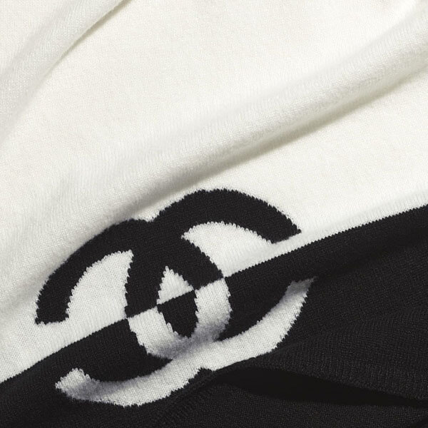 【人気】シャネル スカーフ カシミヤ CCマーク
